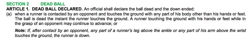 Illustration for article titled Why Wasn't Sterling Shepard's Catch Ruled A Catch?